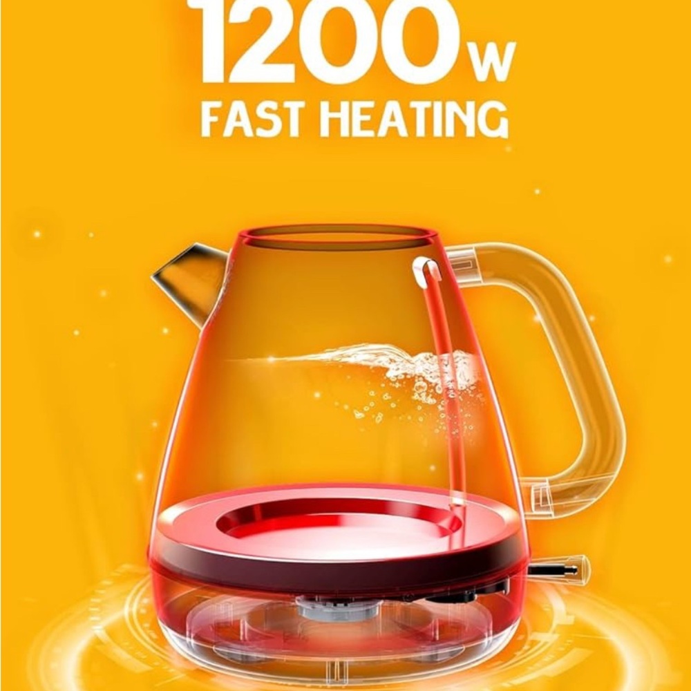 COPY - Hazel Quinn White and Gold Electric Kettle - Picture 4 of 11